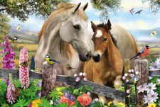HOWARD ROBINSON - STUTE UND FOHLE - Schmidt Kinder-Puzzle 56421 - 150 Pcs.