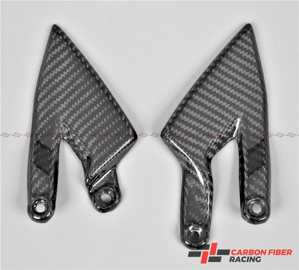 Placas de talón KTM 990 Super Duke 2005-2013 - 100 % fibra de carbono Foto 2 de 3