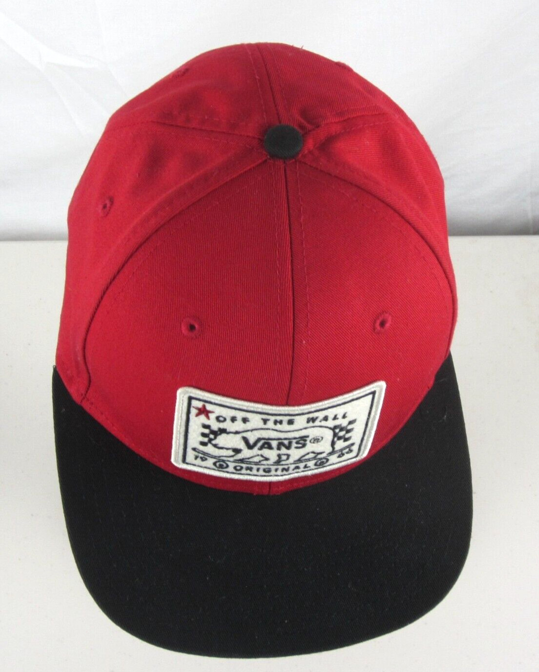 VANS Off The Wall Bear Patch Snapback Hat Cap Adu… - image 5