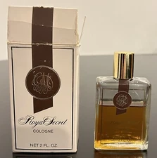 Vintage Royal Secret Spray Cologne 2 Oz With Box