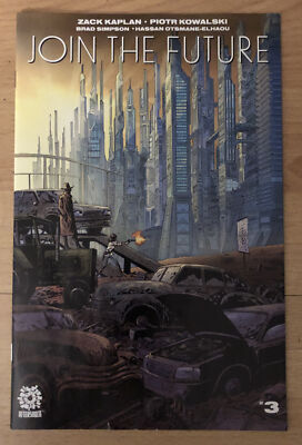 Aftershock Join The Future Comic Book #3; Kaplan Story, Kowski Art; Mid-Grade