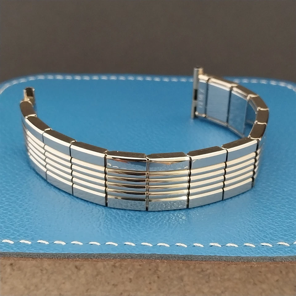 Vintage 19mm 18mm 16mm Gold-Fill 1950s Gemex Mainline Classic Unused Watch Band - Image 2 of 4