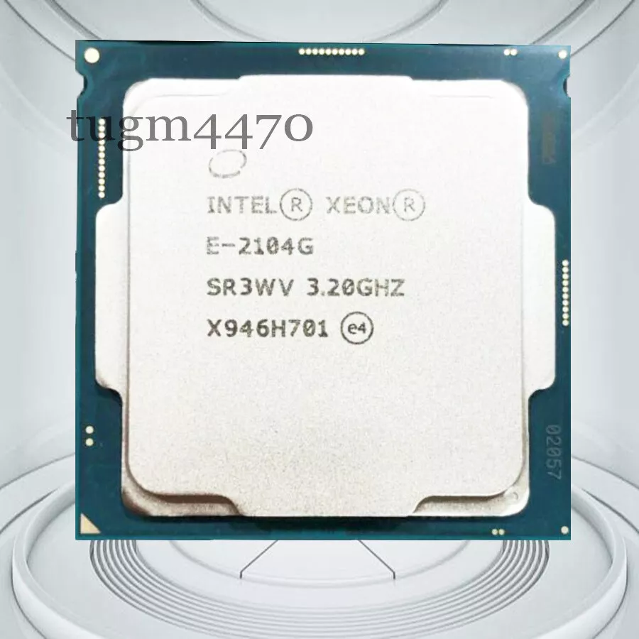 Intel Xeon E 2104G SR3WV 8M Cache Quad Core 65W LGA 1151 CPU Processor