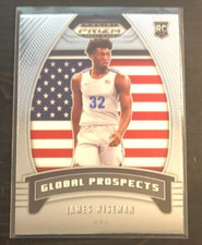 2020 Panini Prizm Draft Picks JAMES WISEMAN 