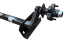 Dexter Replacement 2200 Lb Torsion Axle for Older Snowmobile Trailers