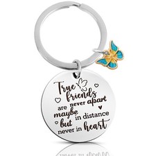 Best Friend Keychain Friendship Gifts for Women True Bestfriend Birthday Gifts f