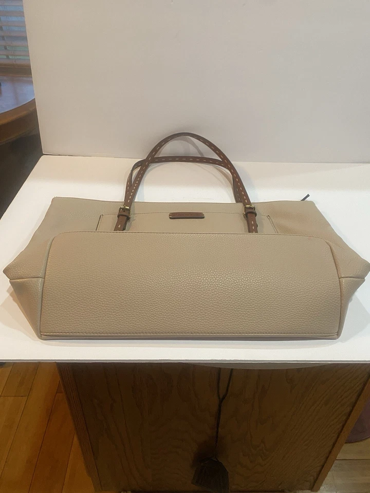 Bolso Cartera St Johns Bay Windsor Bronceado Doble Asa Foto 2 de 4