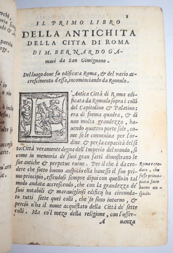 1569 Antichita della Citta di Roma Bernardo GAMUCCI 2nd Ed Illustrated Map - Picture 7 of 24