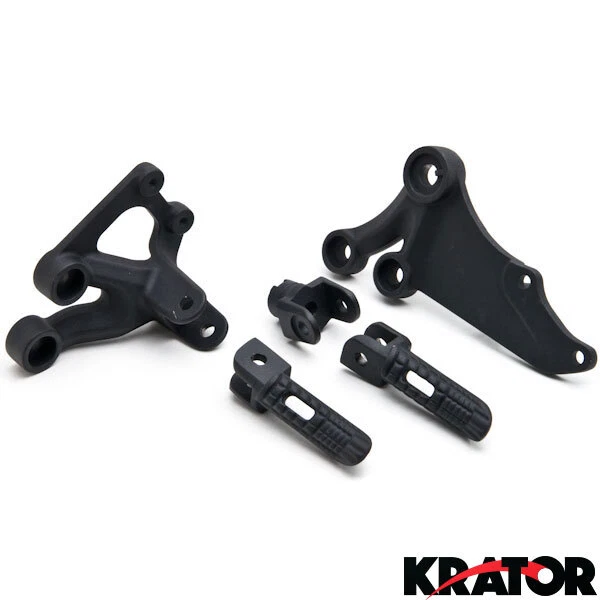 Conjunto de reposapiés delantero para Suzuki GSXR 600 750 (2006-2010) Foto 2 de 4