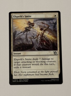 1X MTG Elspeth's Smite - March of the Machine NM