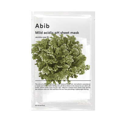[ABIB] Mild Acidic pH Sheet Mask Jericho Rose Fit - 1pack (10pcs) / Free Gift
