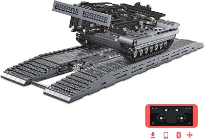 Mould King 20002 Assault Bridge Layer Remote Control Military Tank