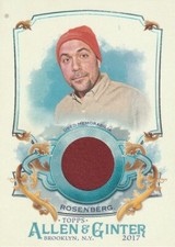 2017 Topps Allen and Ginter Relics #FSRA-PR Peter Rosenberg A