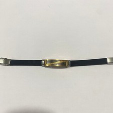 Personalized Men Stainless Steel Leather Bracelet PLB009