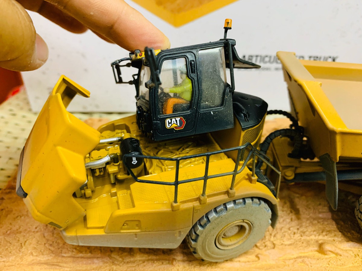 Caterpillar Cat 745 Weathered Articulated Truck 1/50 By Caterpillar Cat 745 Weathered Articulated Truck 1/50 By