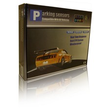 Heck 4 Punkt Rückwärtsgang Parksensor Set Summer Piepser Ultraschall Bemalbar
