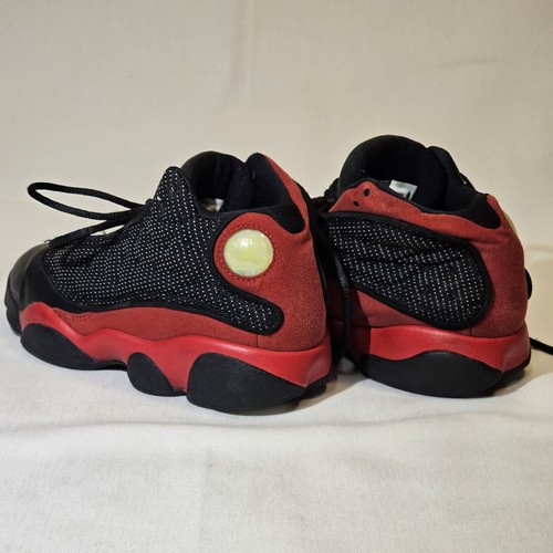 🔥Air Jordan 13 Bred Retro Shoes Kids Black Red Youth 414575-004- Sz 13.5C EUC - Picture 3 of 8