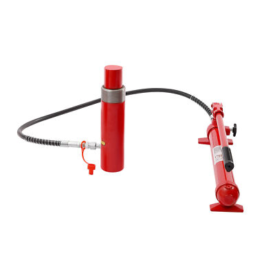 #ad 20Ton Porta Power Kit 6Ft Oil Hose Hydraulic Car Jack Ram Hydraulic Equipment $244.00