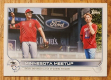 2022 Topps #122 Minnesota Meetup Shohei Ohtani Kenta Maeda LA Angels Twins