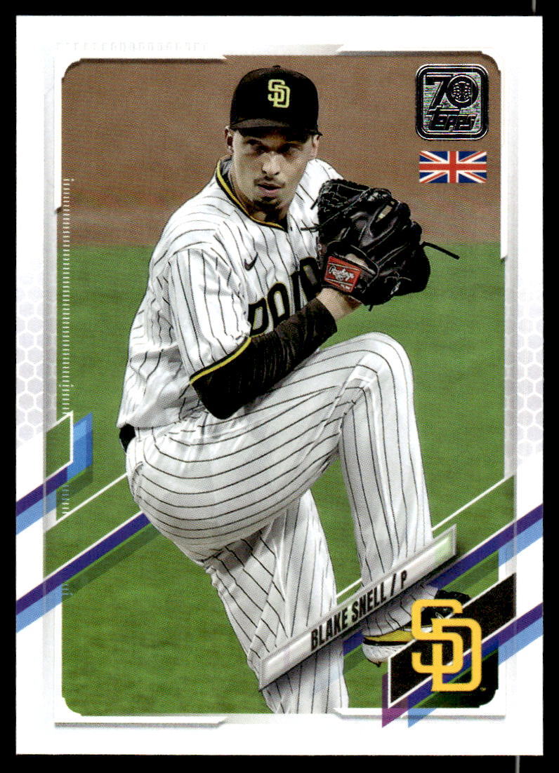 2021 Topps UK Edition #157 Blake Snell    San Diego Padres