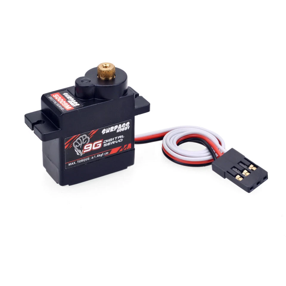 Mini Digital Servo 9G Metal Gear for RC Airplane Auto Car Boat Robot - Image 2 of 4