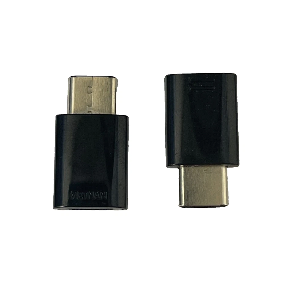 Adaptador conector micro USB a tipo C GH98-41290A para Samsung Galaxy S9 S10 S20+ 2 piezas Foto 3 de 3