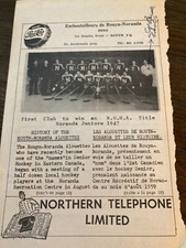 Wilf Cude Canadiens Red Wings Bruins signed autograph Hockey magazine photo