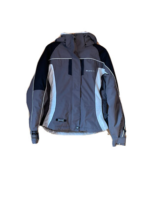 Dare 2 Be Insulated Nylon Gray Dare 2b Ski Jacket Coat Women's Size 10 Medium