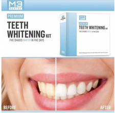 M3 Dental Premium Teeth Whitening Kit - 5 Shades Lighter in 5 Days