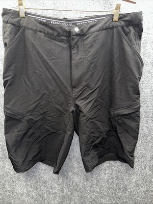 Novara Cycling Shorts Mens Large Black Cargo Mountain Biking Baggy Padded MTB