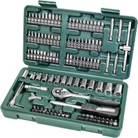 BrüDer Mannesmann M29166 130-Tlg. SteckschlüSsel- Und Bitsatz
