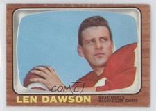 1966 Topps Len Dawson #67 HOF sd0