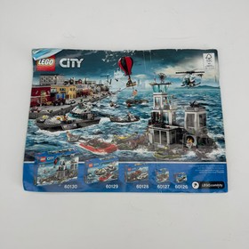 LEGO City 60123 Volcano Supply Helicopter Instructions Book 2 Manual