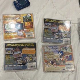 SEGA Sports Edition Dreamcast Console Lot + 2 Controllers VMU Rayman Sonic Taxi