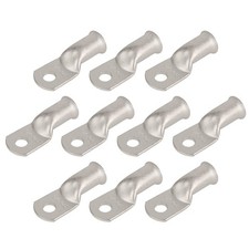 10pcs 2/0 AWG-5/16 M8 Tinned Copper Ring Terminals Battery Lugs, Heavy Duty ...