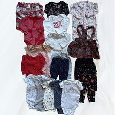 3 Months Baby Girls Clothes Lot Mix Brand 20 Piece Bundle