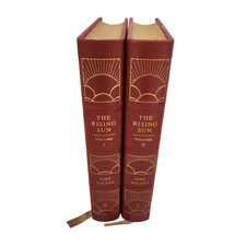 Easton Press The Rising Sun Decline Fall Japanese Empire John Toland Set 2 Books