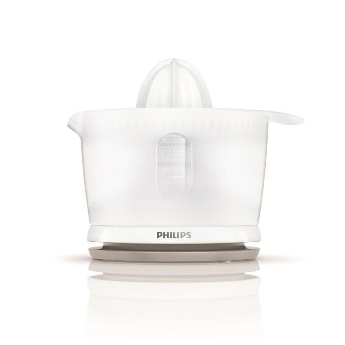Presse-agrumes PHILIPS HR2738 pour un jus d'orange frais au petit-déjeuner en famille