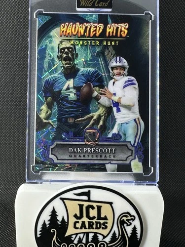 2025 Wild Card Haunted Hits - Dak Prescott #HHJFR-DP Jersey Zombie /8