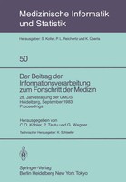 Der Beitrag Der Informationsverarbeitung Zum Fortschritt Der Medizin Taschenbuch