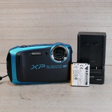 Fujifilm FinePix XP120 Digital Compact Camera Sky Blue VERY GOOD/TESTED 