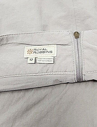 Royal Robbins Khaki Skort Skirt Outdoor Golf Athletic Travel Women's 12 LARGE - Picture 10 of 12