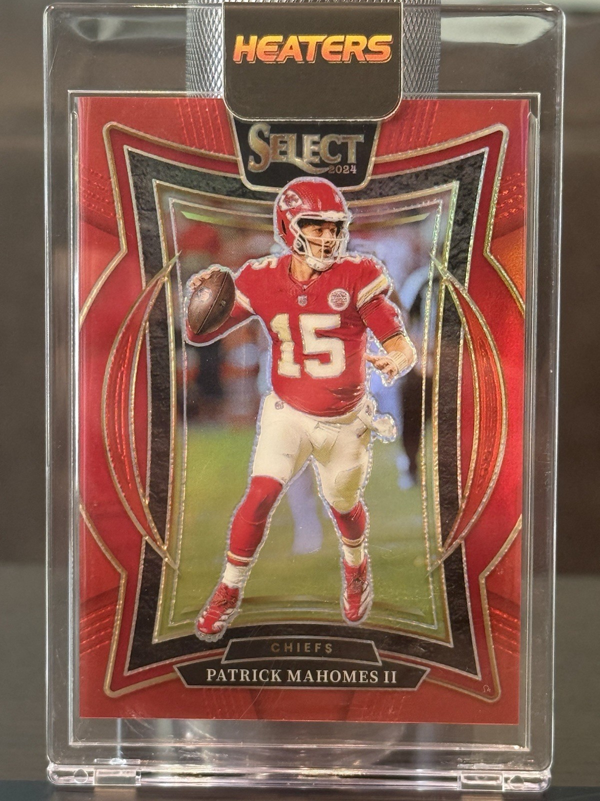 2024 Panini Select Concourse Patrick Mahomes II #33 Red Prizm /99 Color Match