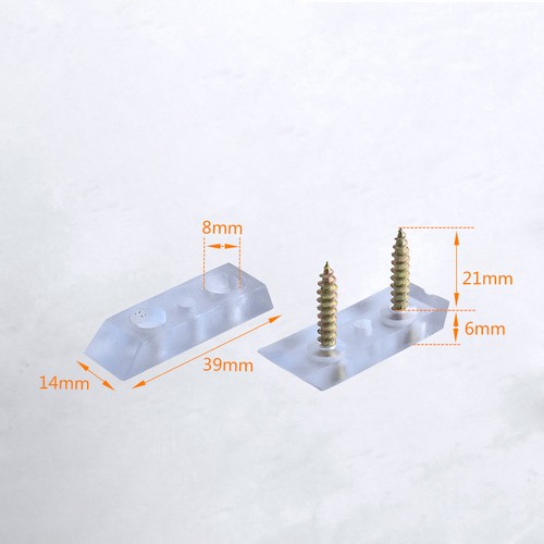 Amplificador de parachoques de pies de goma altavoz protector de piso almohadillas para piernas con tornillos - Imagen 20 de 35