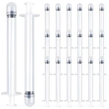 Dizzily 20 Pack Disposable Plastic Vaginal Cream Applicators, Individually Wra