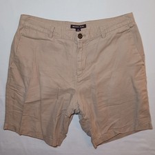 Michael Kors Mens Chino Shorts 38 Beige 8" Inseam