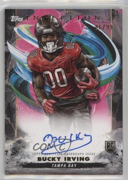 2024 Topps Inception Rookie Auto Magenta /99 Bucky Irving #RA-BI Auto RC