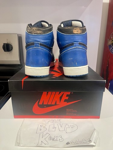1985 NIKE AIR JORDAN 1 I HIGH ROYAL OG ORIGINAL 13 - Picture 6 of 11