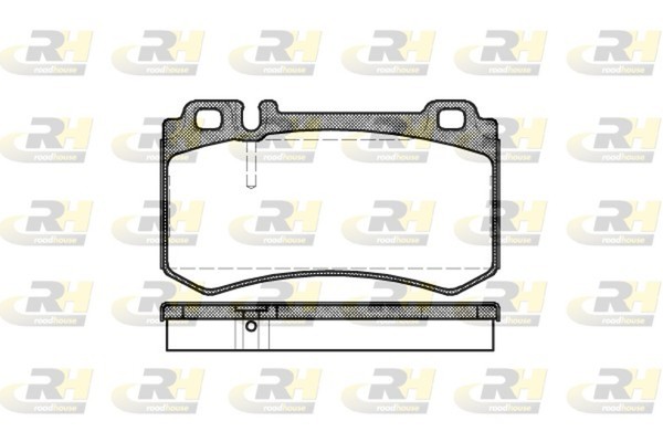 Bremsbelagsatz Scheibenbremse Roadhouse 2993.00 FüR Mercedes Klasse C215 W220 SL-image