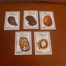 Ghana Mineralien  Mi Nr. Postfrisch 